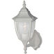 Builder 1 Light 14 inch White Outdoor Wall Lantern